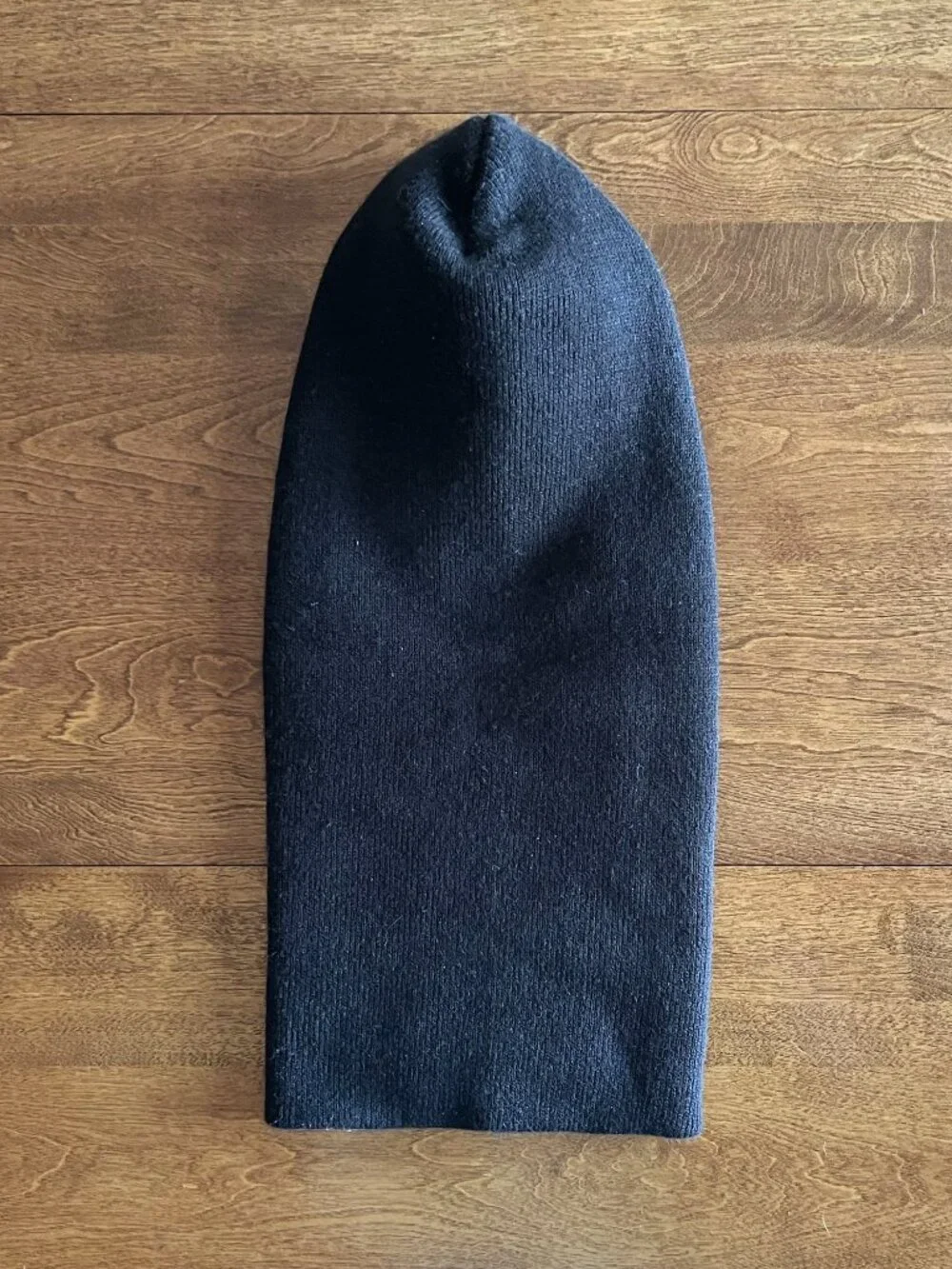 Carhartt black knit hood face mask